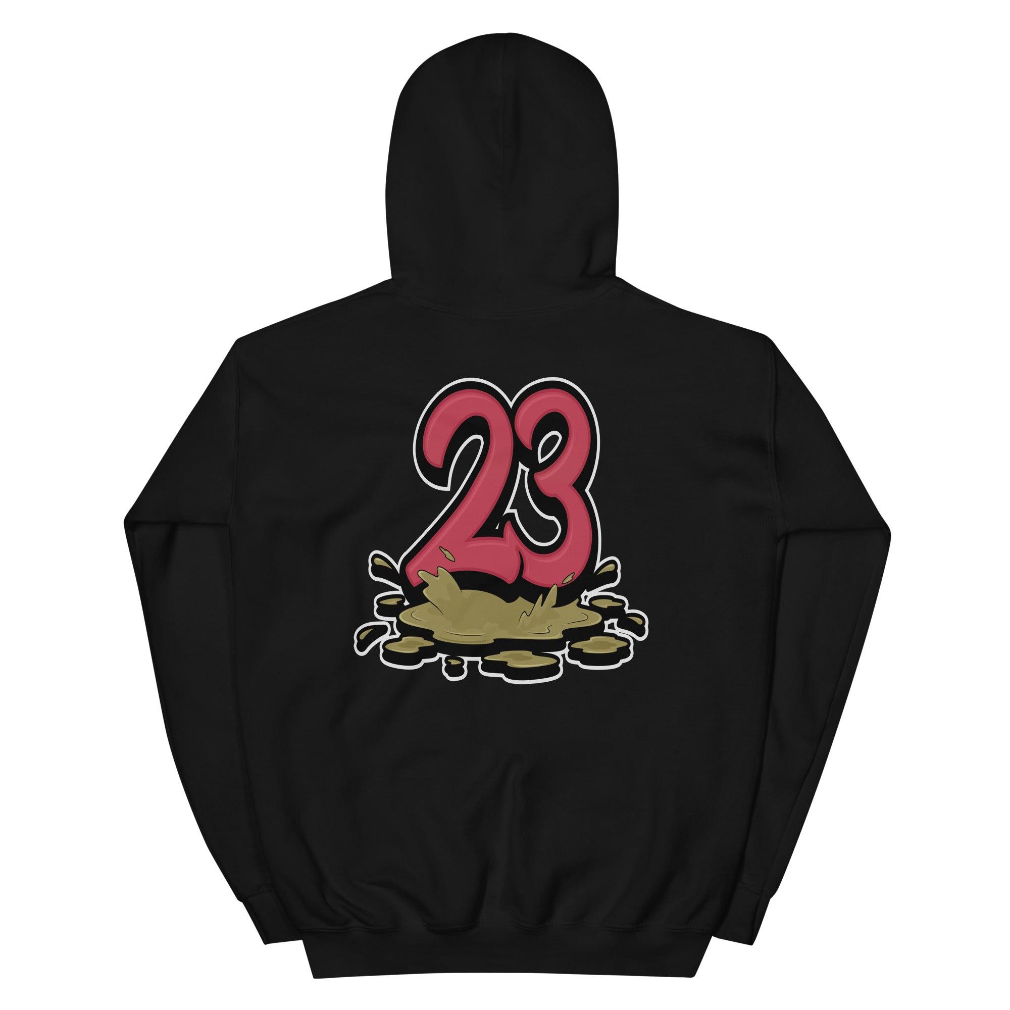 Black 23 Melting Hoodie Air Jordan 6 Carmine photo