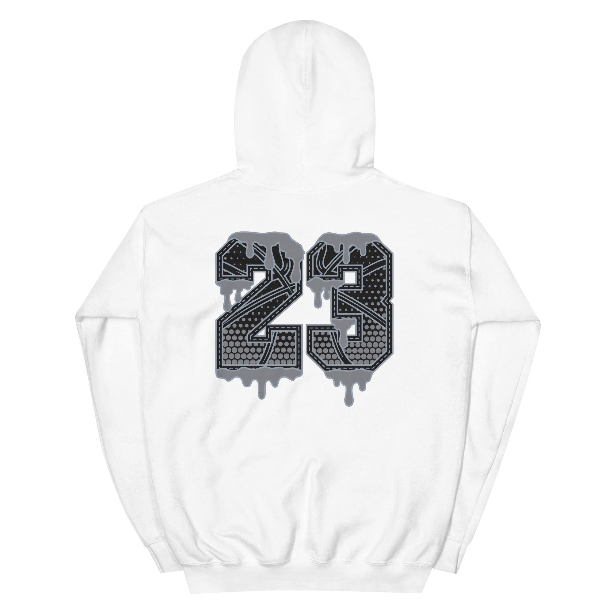 White 23 Ball Hoodie Air Jordan 6 Retro Chrome photo