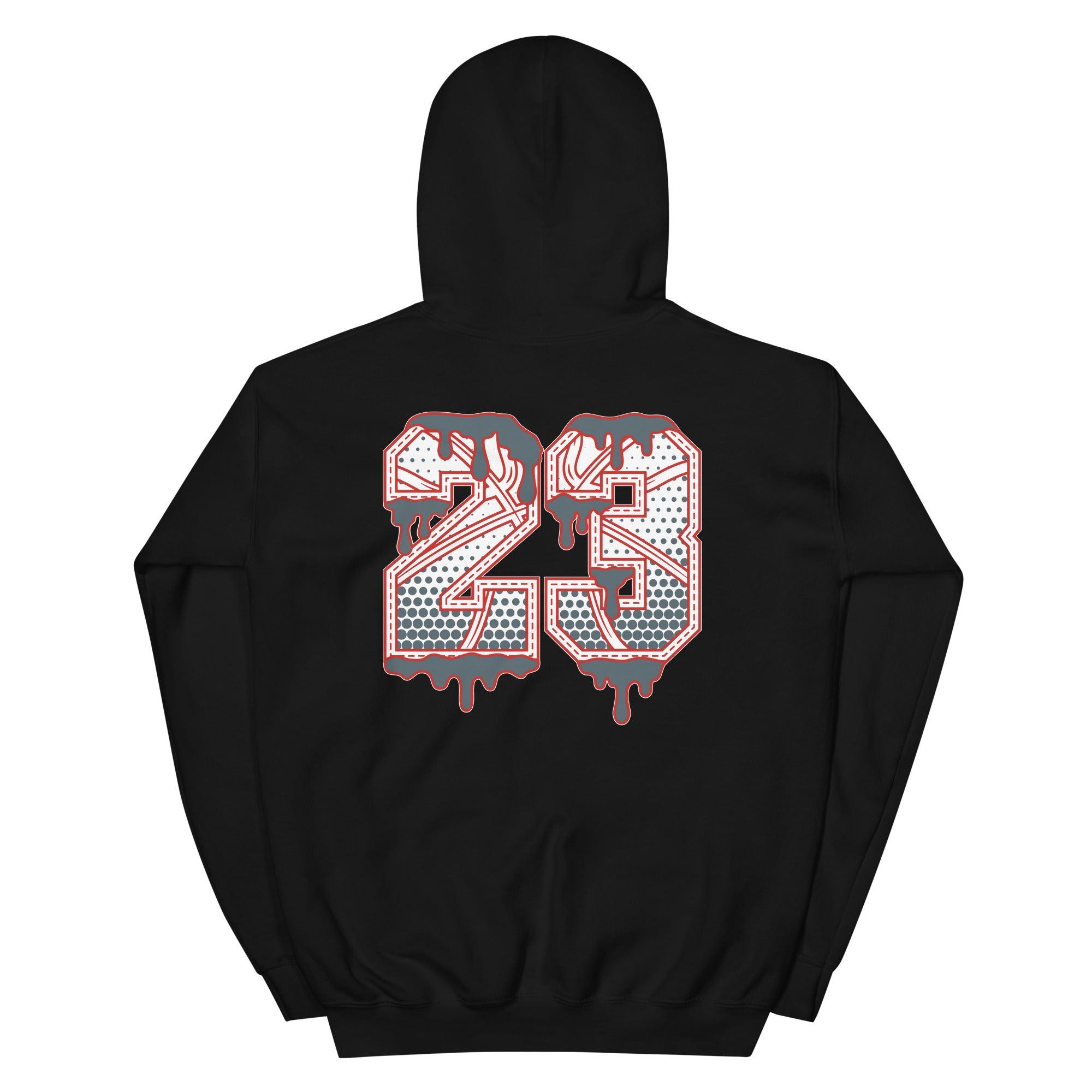 Black 23 Ball Hoodie Air Jordan 9 Red Fire photo