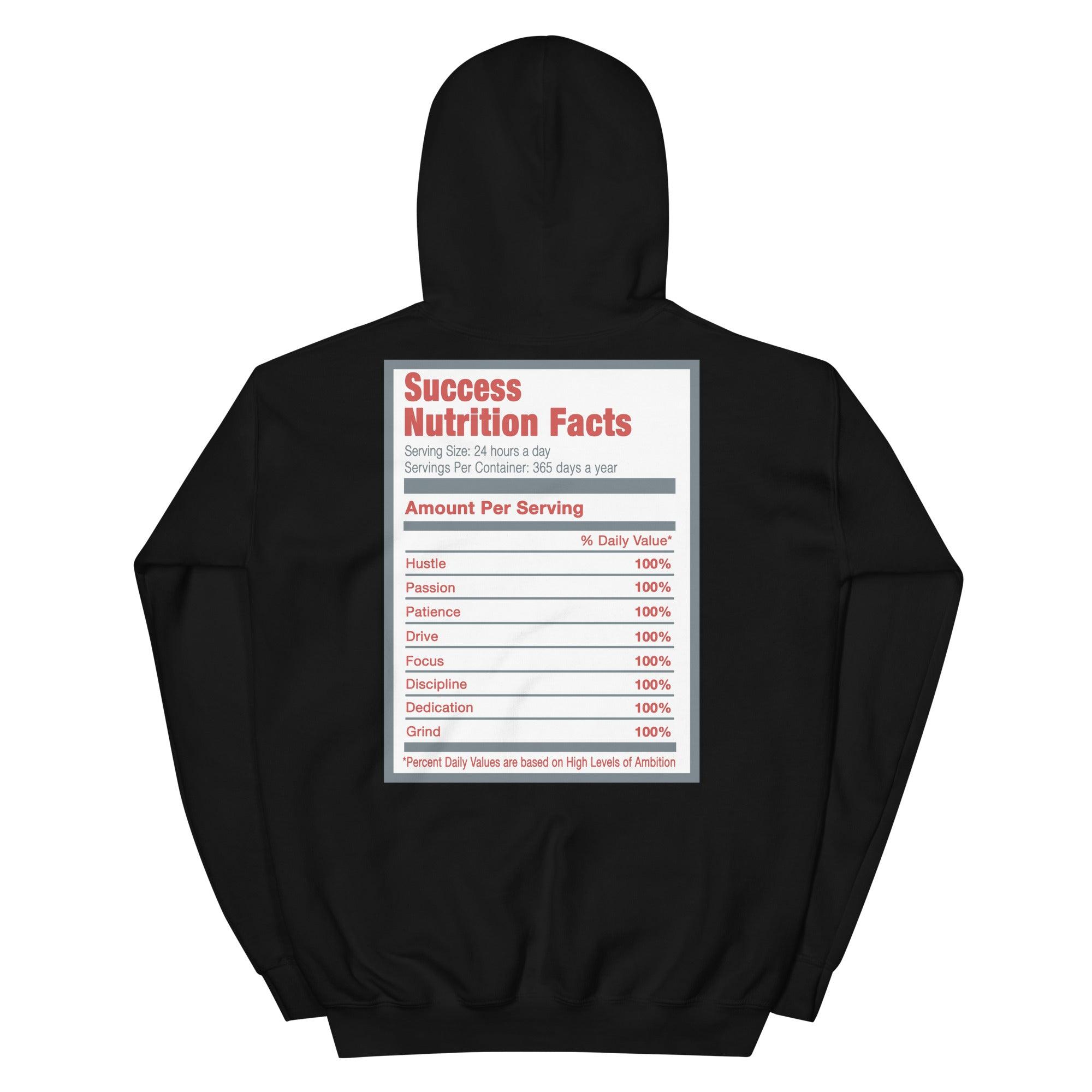 Black Success Nutrition Hoodie Air Jordan 9 Red Fire photo