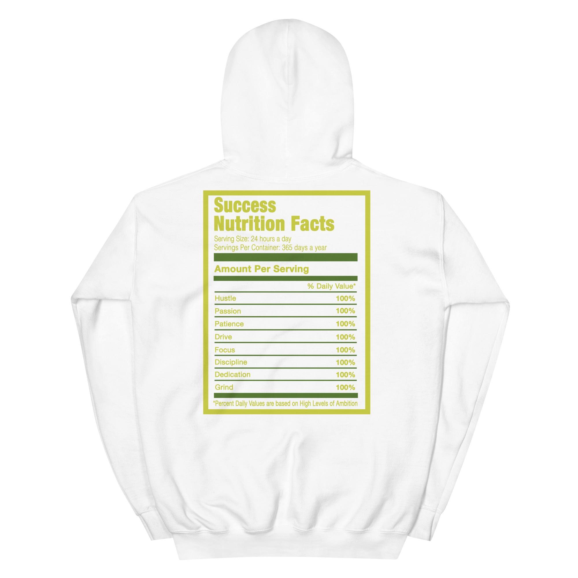 White Success Nutrition Hoodie Nike SB Dunk Low Green Apple photo