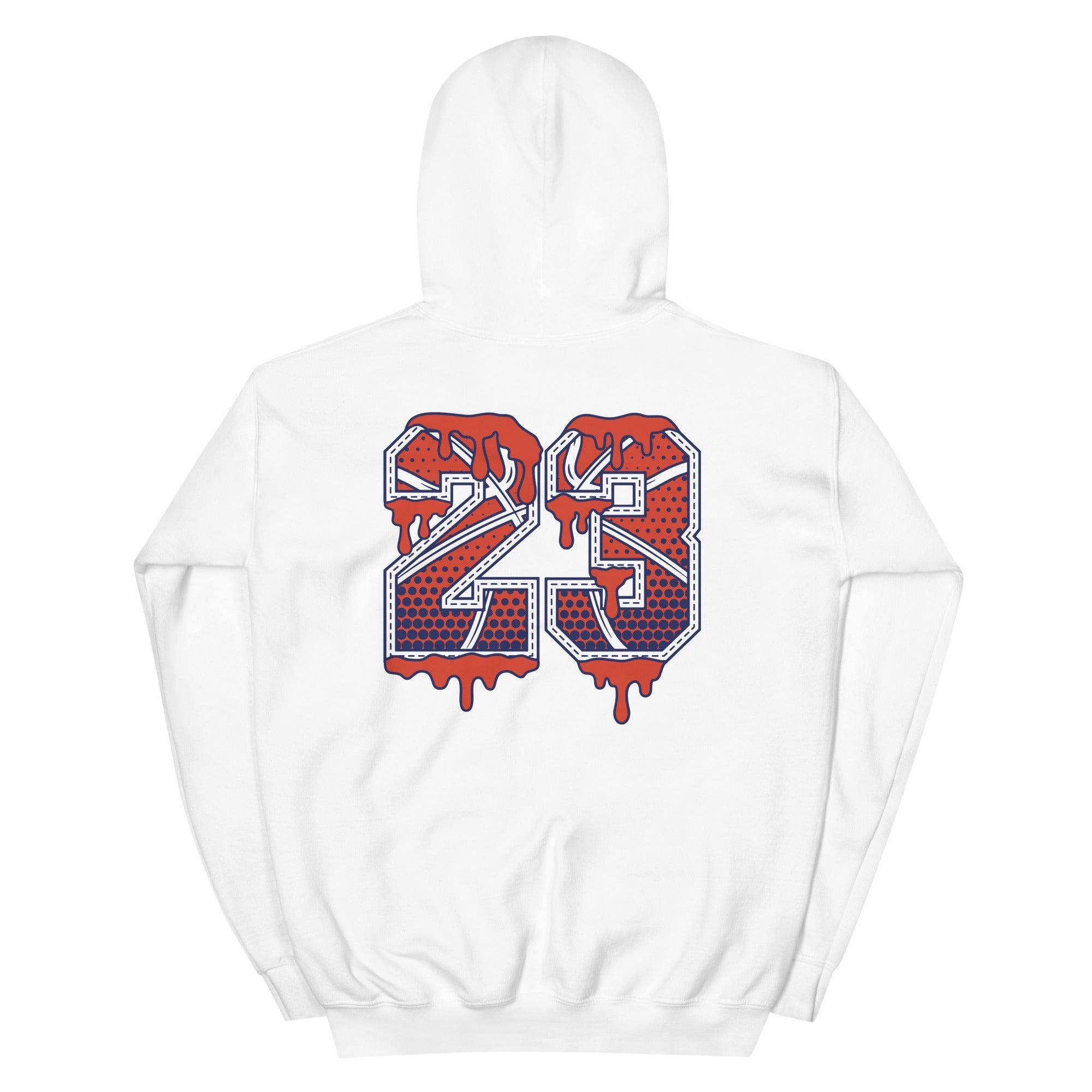 White 23 Ball Hoodie Nike Dunk High Knicks photo