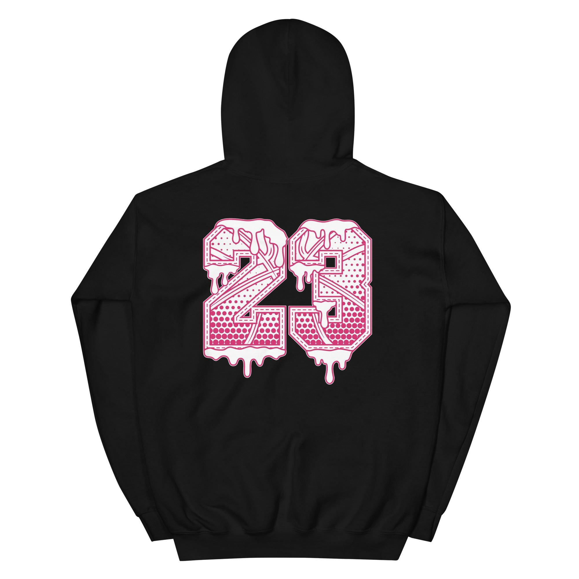 Black 23 Ball Hoodie Nike Dunk High Pink Prime photo