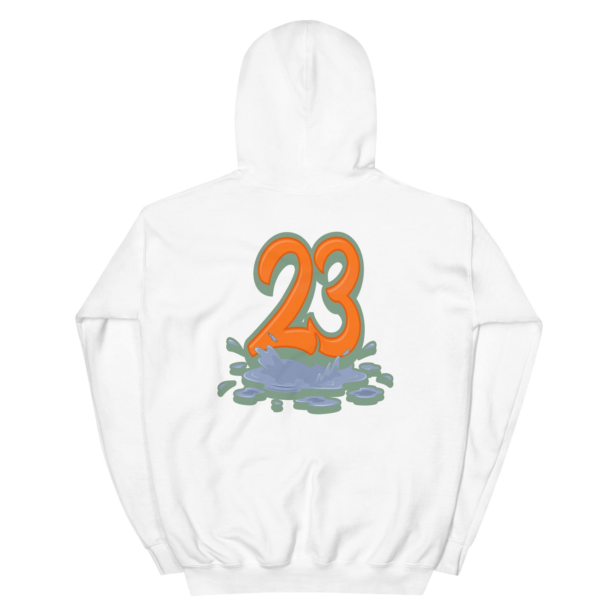 White 23 Melting Hoodie Nike Dunk Low NY vs NY photo