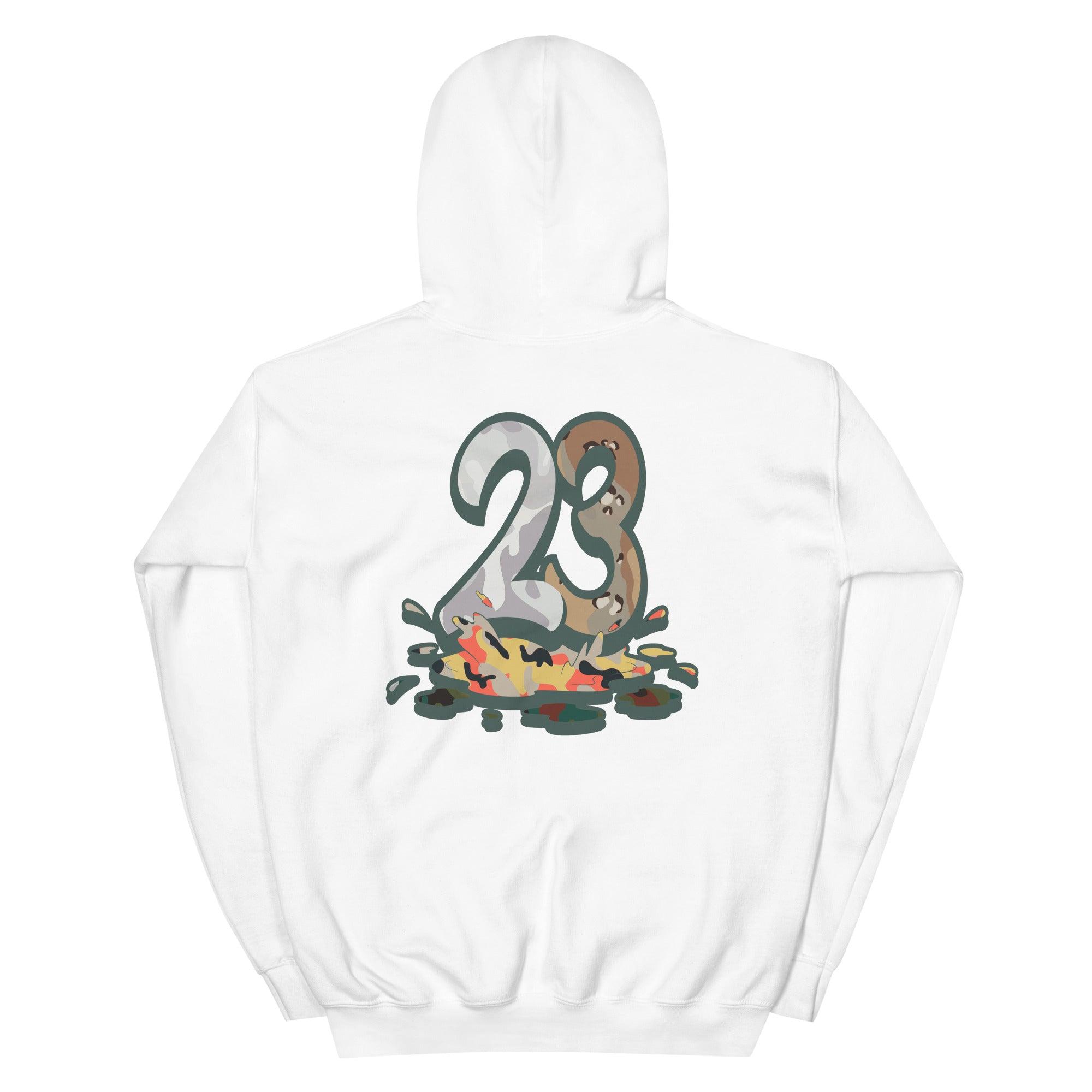 White 23 Melting Hoodie Nike Dunk Low Sail Multi Camo photo
