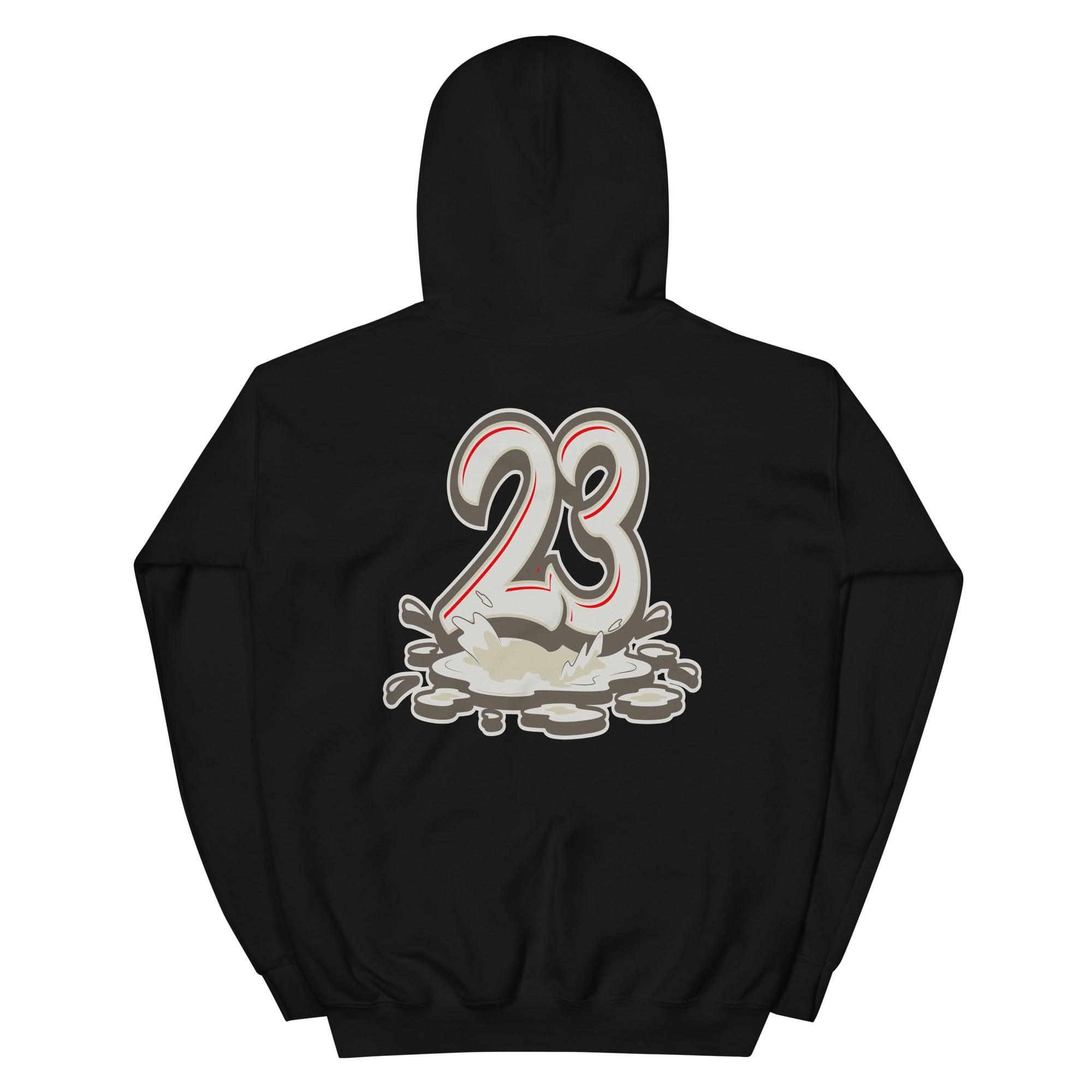 Black 23 Melting Hoodie Travis Scott Air Jordan 1 Low Reverse Mocha photo
