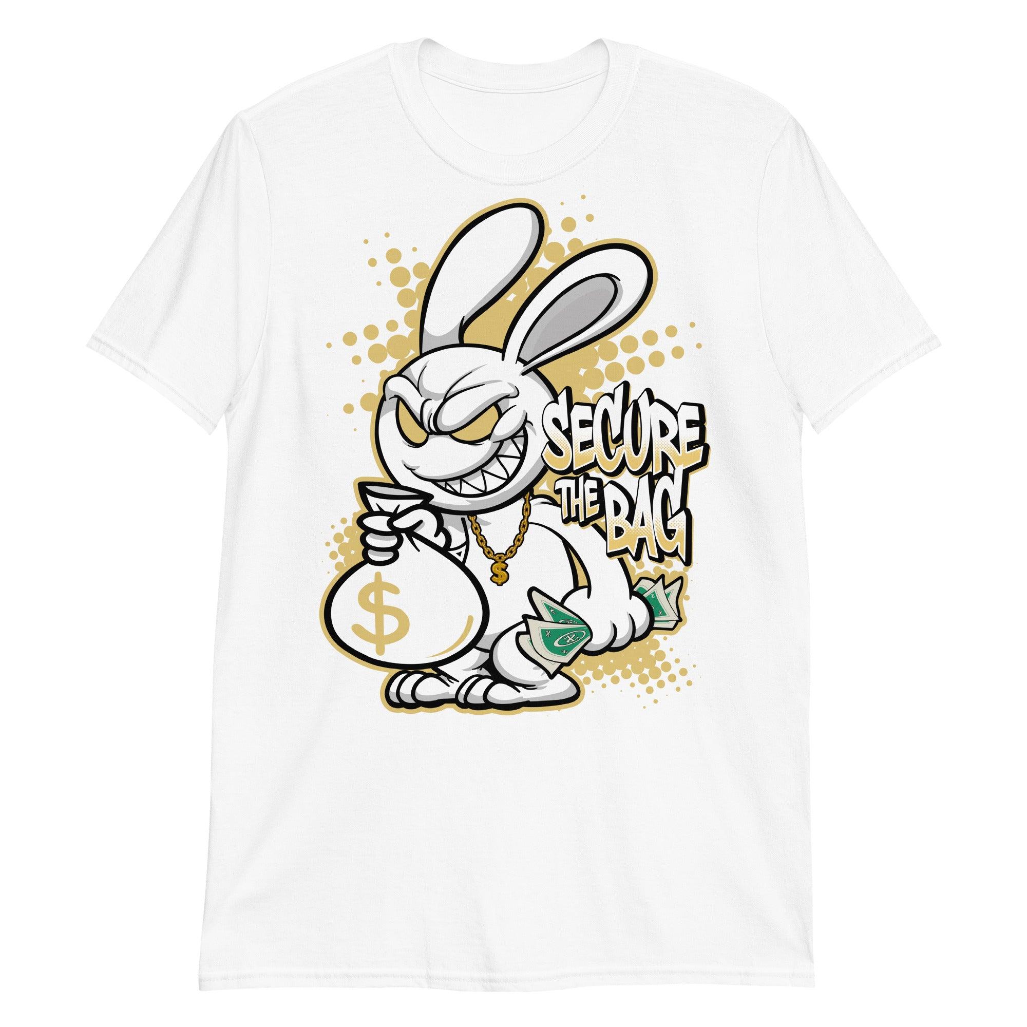 White Secure The Bag Shirt AJ 1 Retro High Pollen photo