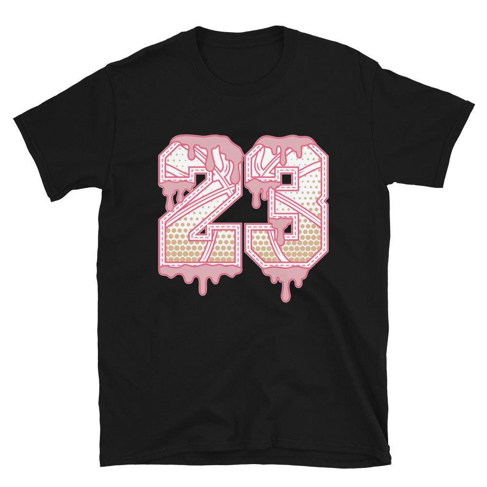 Black 23 Ball Shirt AJ 1 Low Paint Drip photo