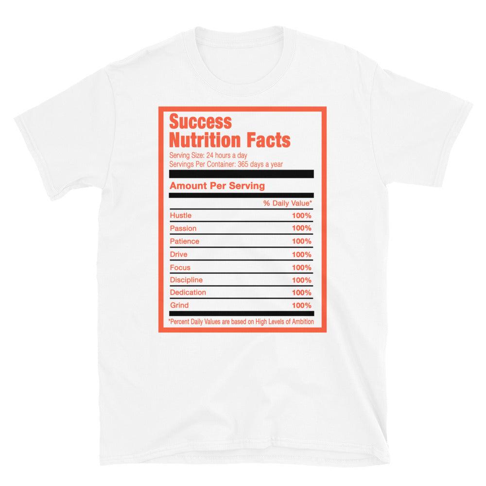 White Success Nutrition Shirt Unisex AJ 1 Low Starfish photo