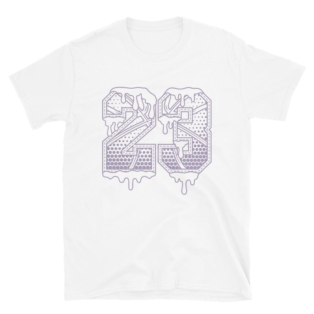 White 23 Ball Shirt AJ 11 Retro Low Pure Violet photo