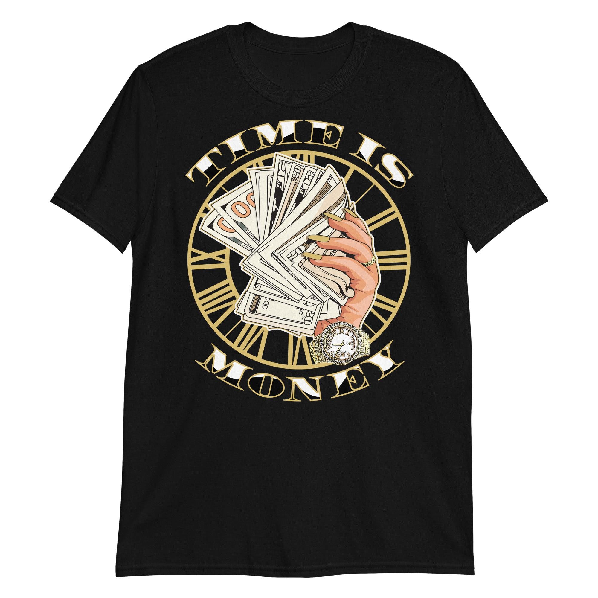 Time Is Money Sneaker Tee AJ 1s Retro High Pollen photo 