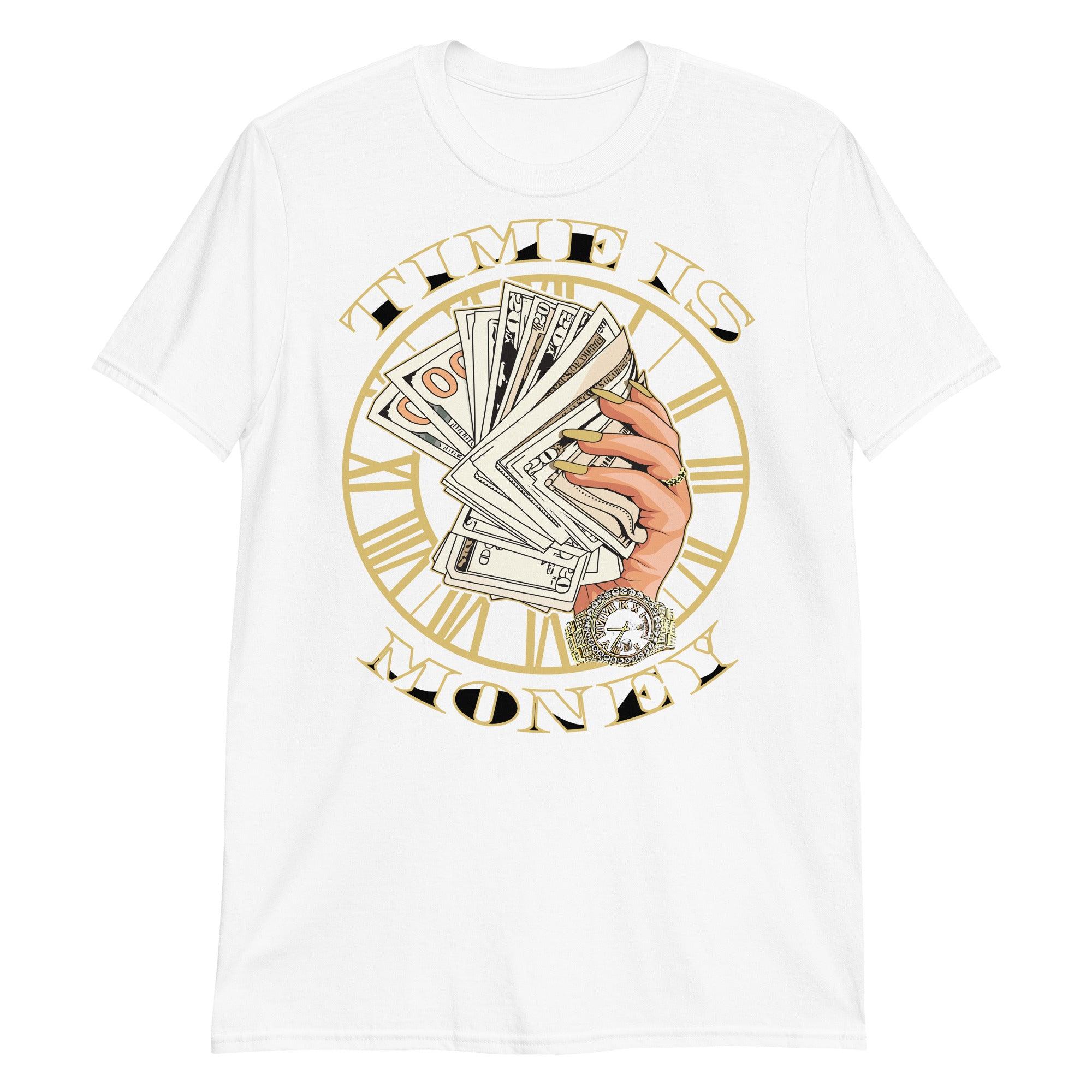 White Time Is Money Shirt AJ 1s Retro High Pollen photo 