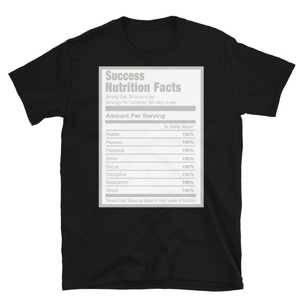 Black Success Nutrition Shirt AJ 4 Retro White Oreo photo 