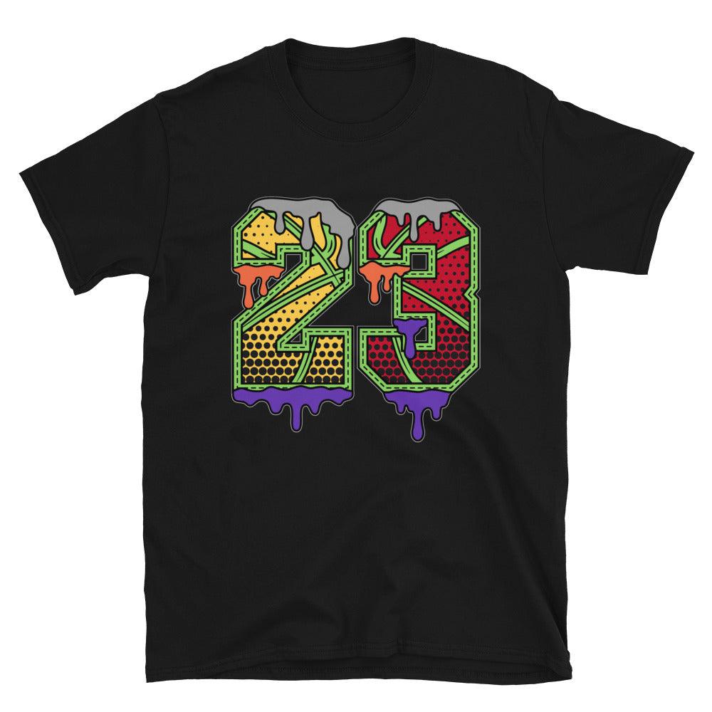 Black 23 Ball Shirt AJ 5 Retro What The photo