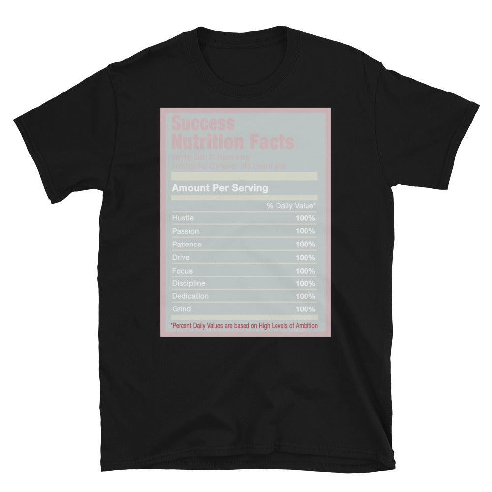 Black Success Nutrition Facts Shirt AJ 7 Hare 2 photo