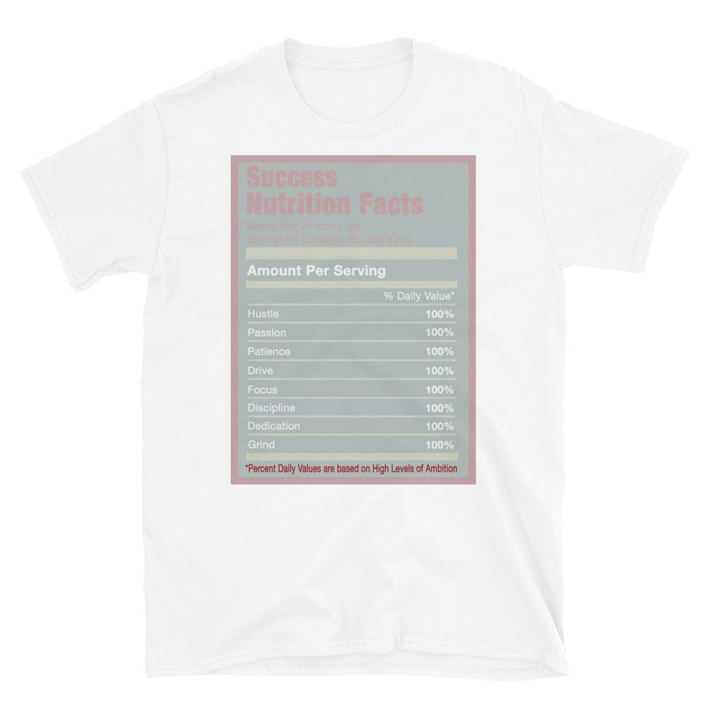 White Success Nutrition Facts Shirt AJ 7 Hare 2 photo