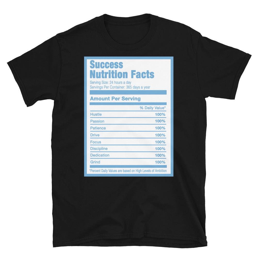 Black Success Nutrition Shirt Nike Air Force 1 High White University Blue photo