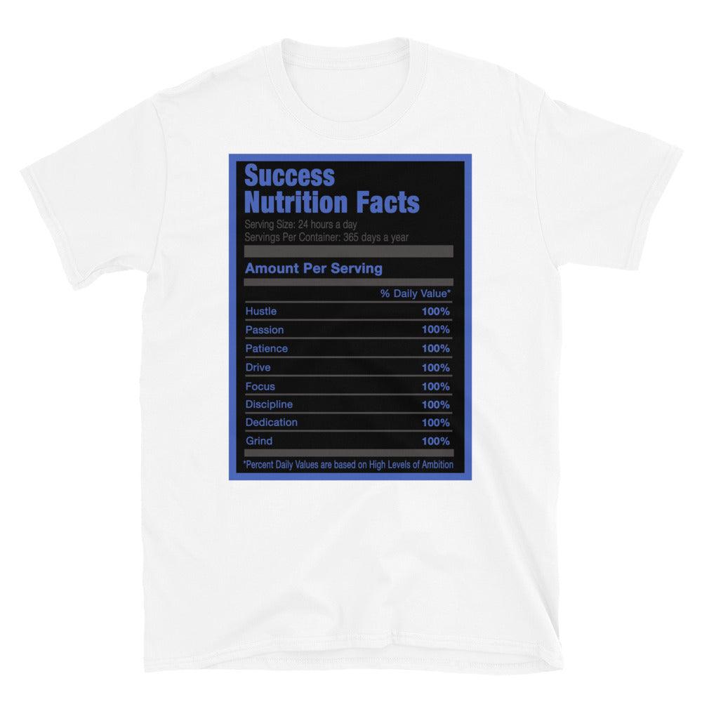 White Success Nutrition Shirt Yeezy Boost 350 V2 Dazzling Blue photo