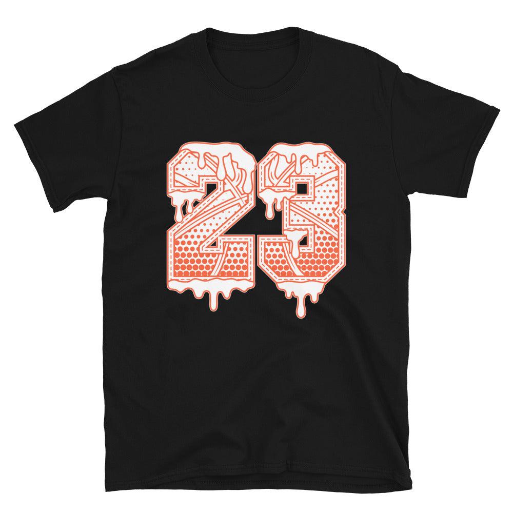 Black 23 Ball Shirt Nike Dunk Low Essential Paisley Pack Orange photo