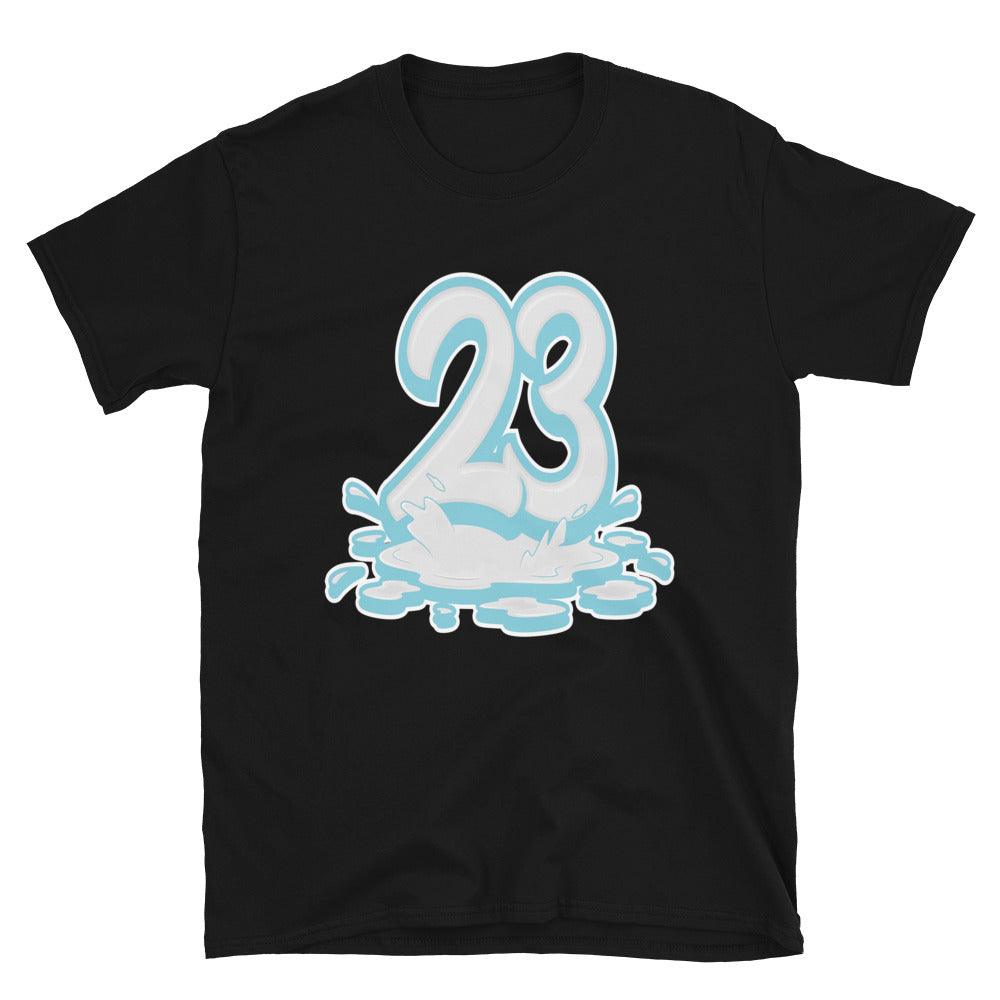 Black 23 Melting Shirt Dunk Low Essential Paisley Pack Worn Blue photo