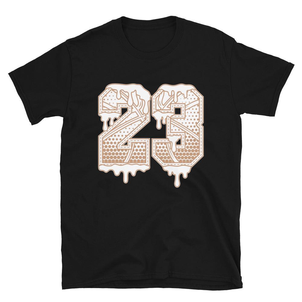 Black 23 Ball Shirt Nike Dunk Low Light Cognac photo