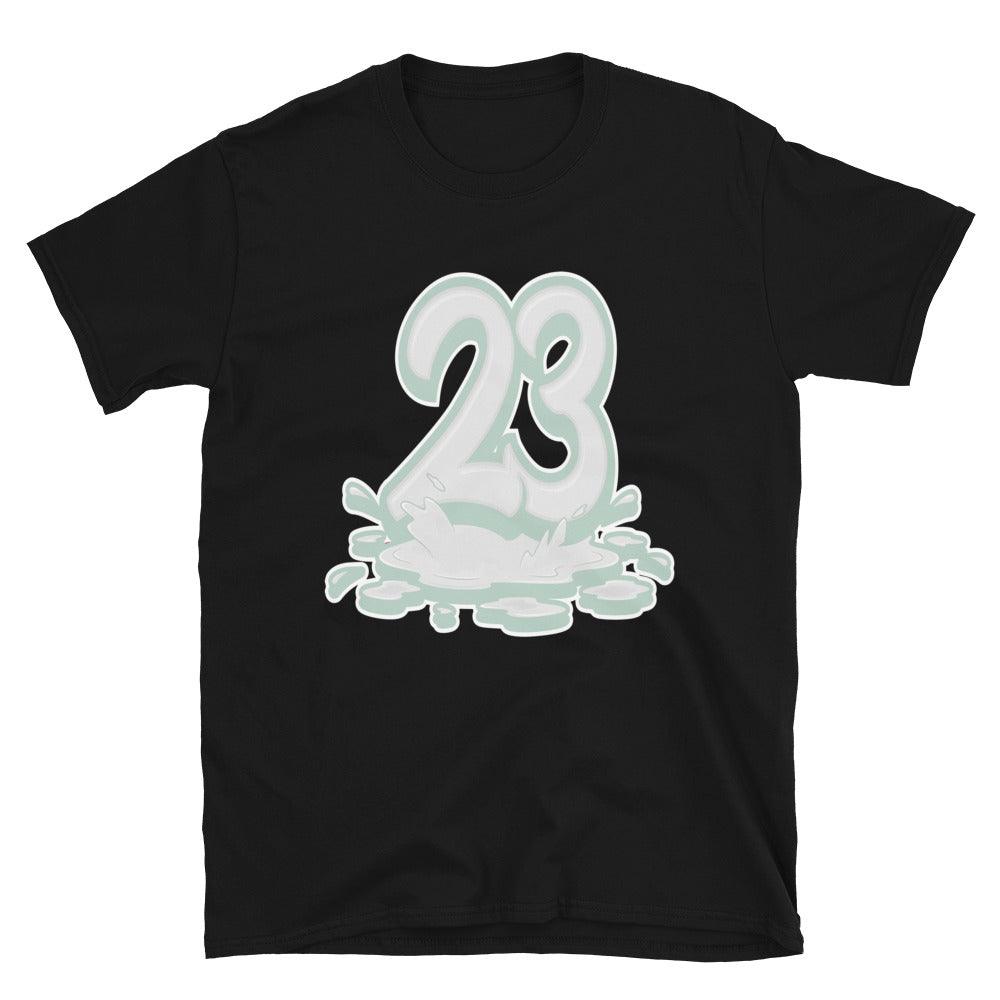 Black 23 Melting Shirt Nike Dunk Low Next Nature White Mint photo