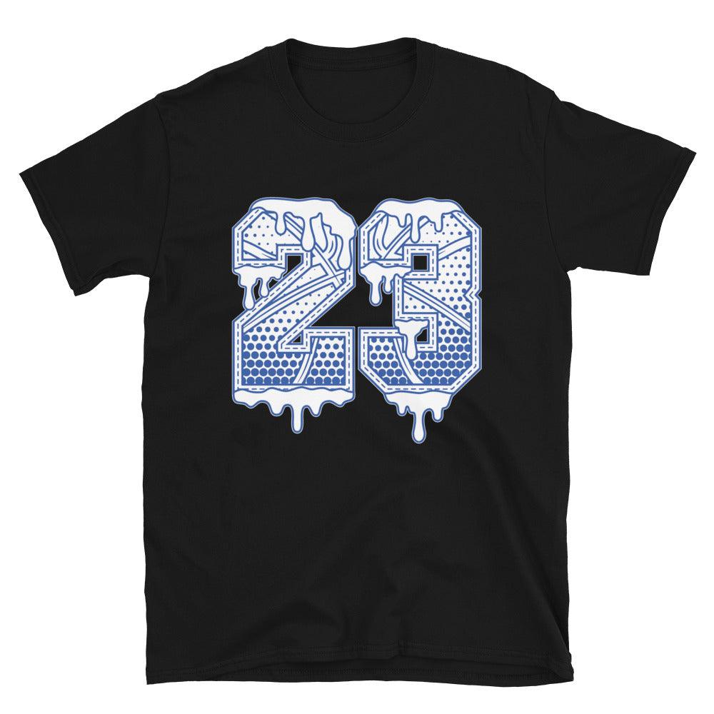 Black 23 Ball Shirt Nike Dunk Low Racer Blue photo