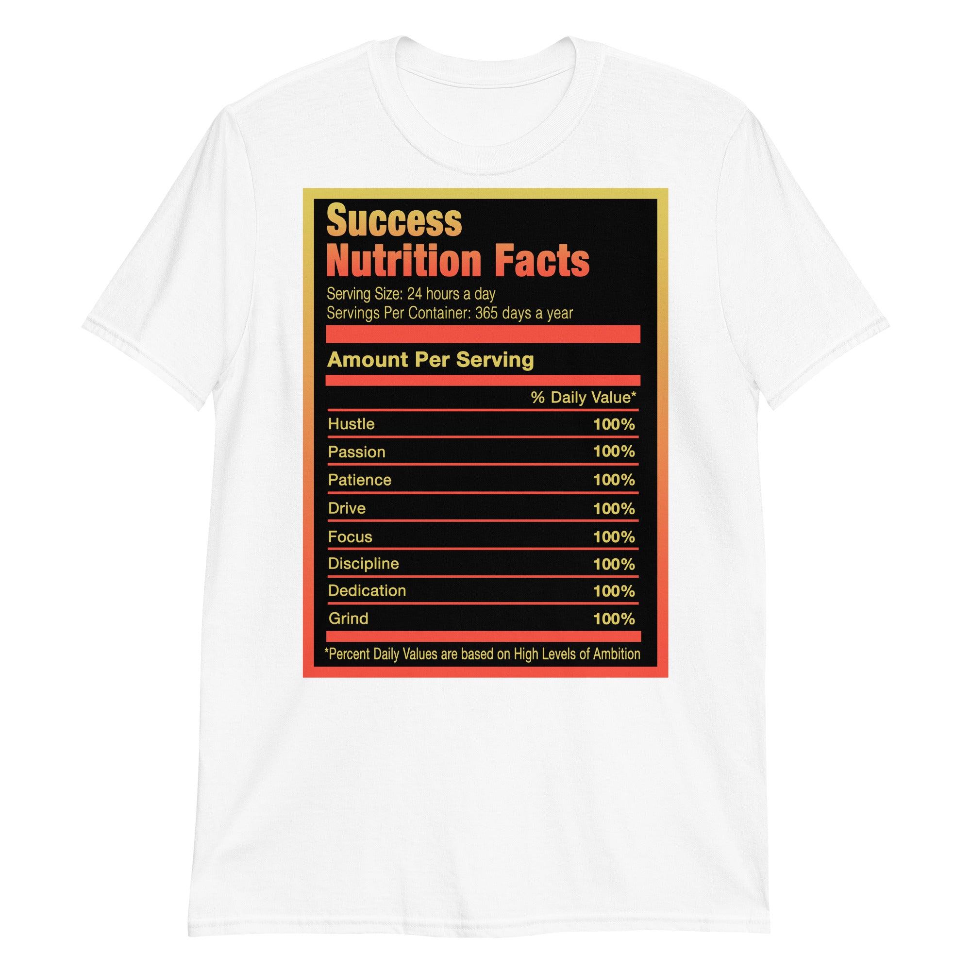 White Success Nutrition Facts Shirt VaporMax Plus Fresh photo