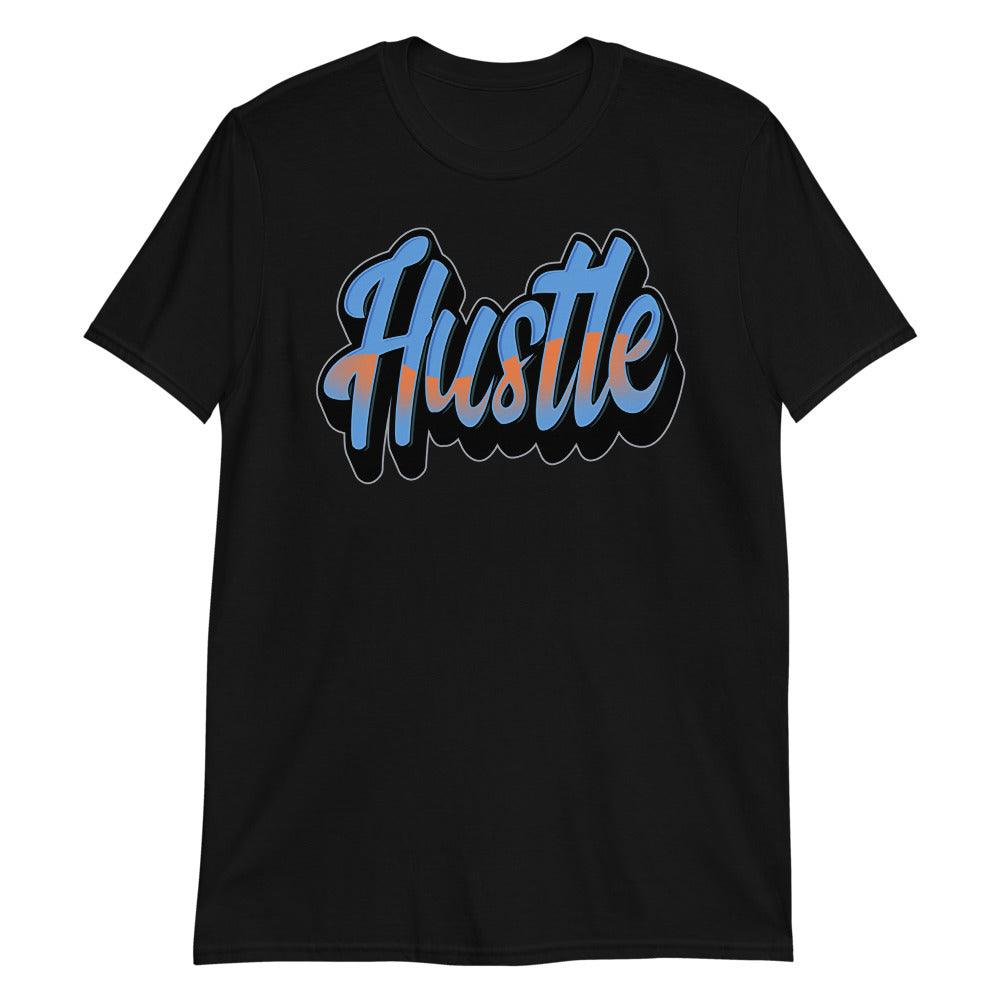 Hustle Sneaker Tee Yeezy Boost 700s Bright Blue photo