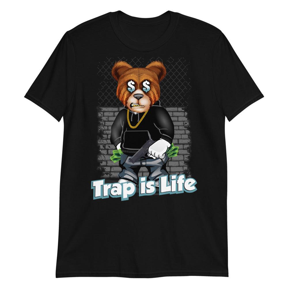 Trap Is Life Sneaker Tee AJ 11s Retro Low Legend Blue photo