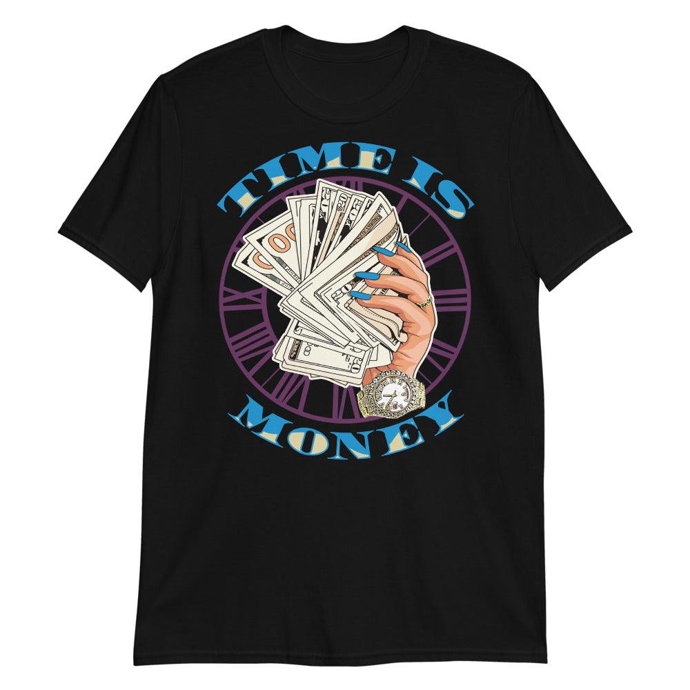 Time Is Money Shirt Nike Dunk Low Undefeated 5 On It Dunk vs AF1 Sneakers photo