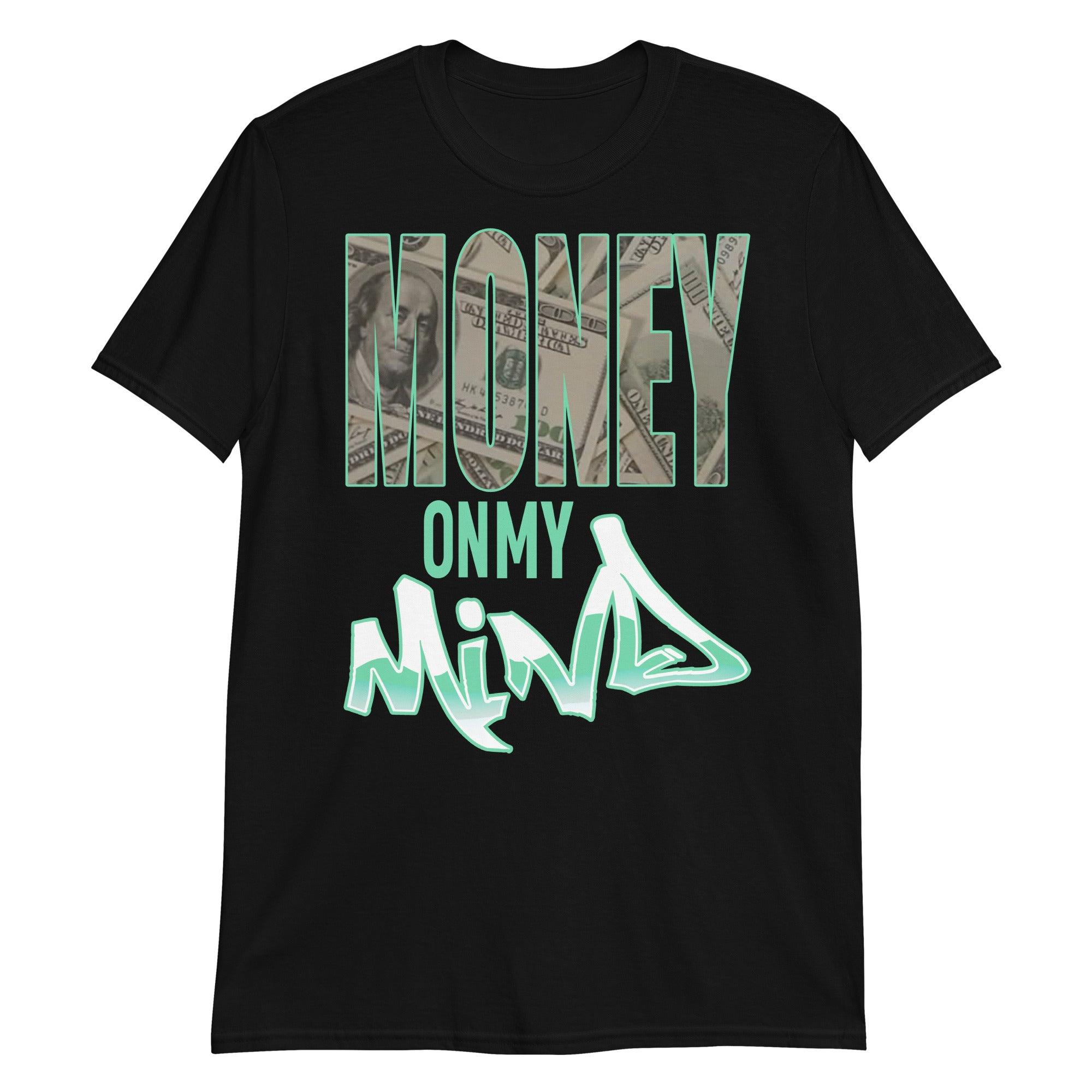 Black Money On My Mind Shirt Dunk Low Green Glow photo