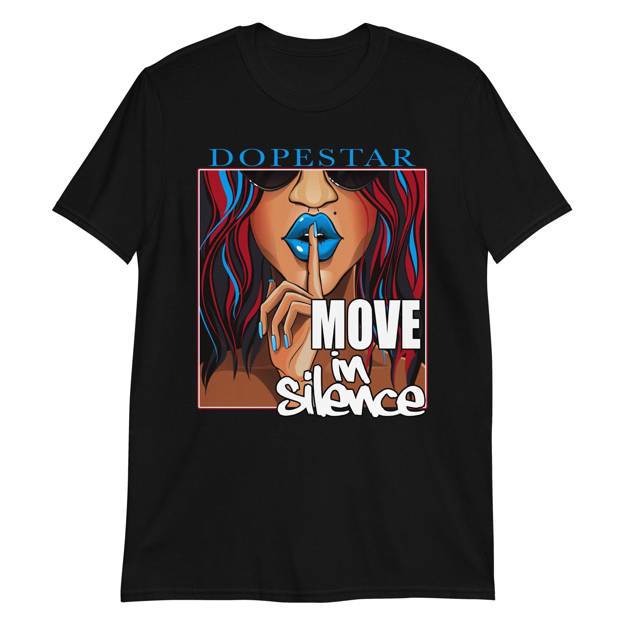 Black Move In Silence Shirt Jordan 1 Retro High OG Fearless photo