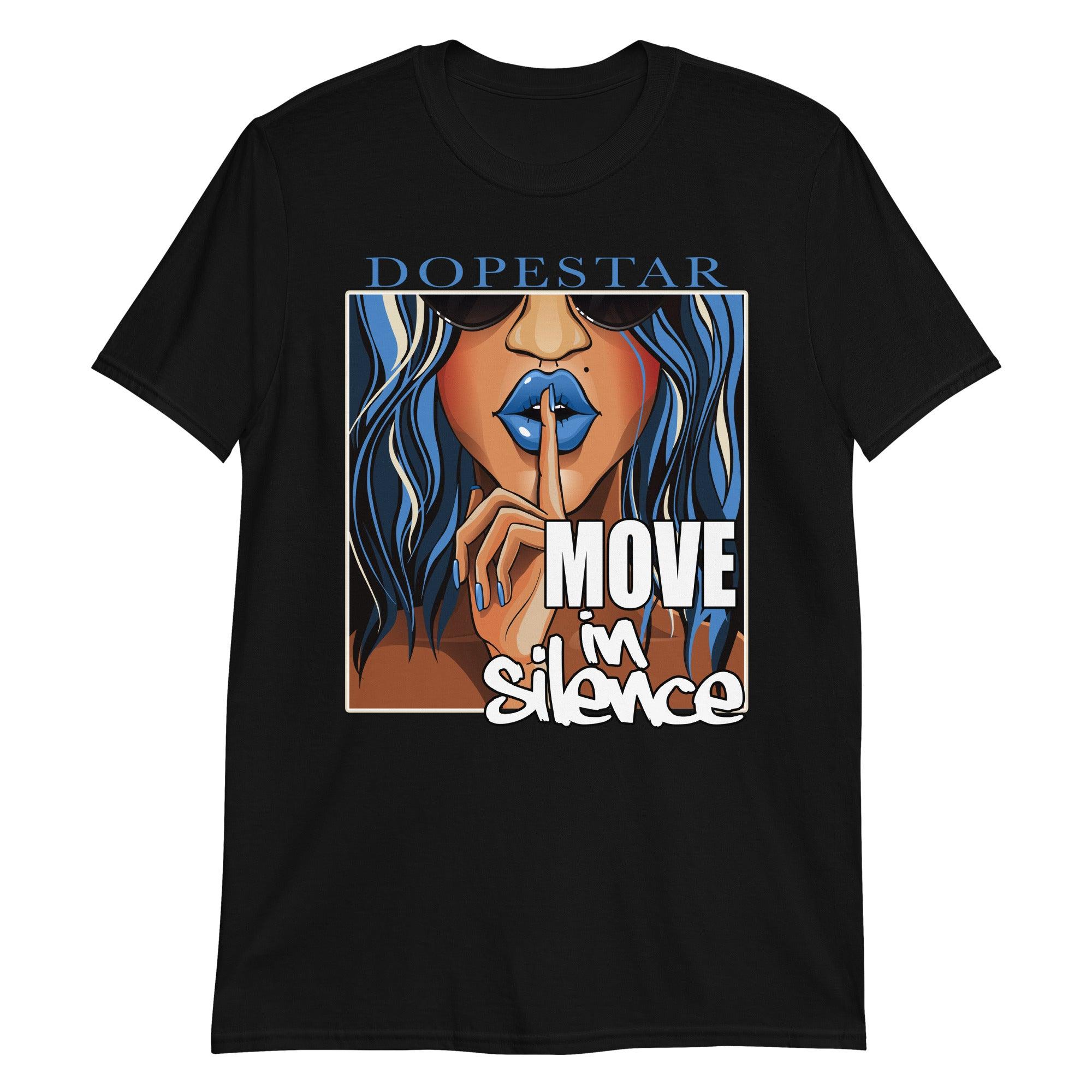 Black Move In Silence Shirt AJ 1 High OG SP Fragment x Travis Scott photo