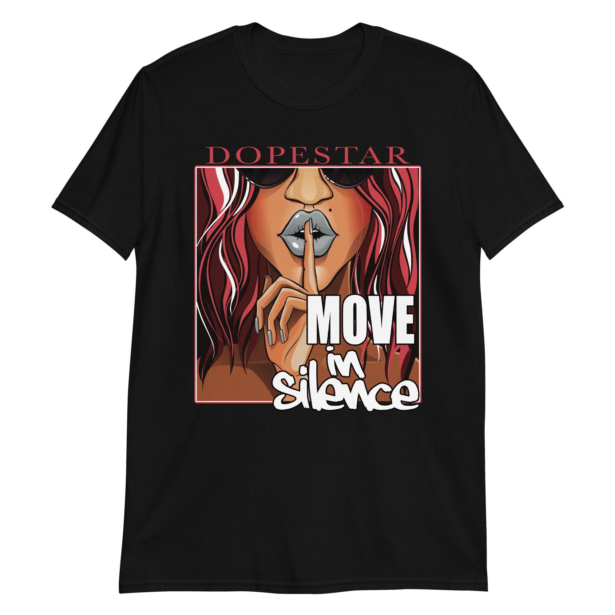 Black Move In Silence Shirt AJ 5 Retro Quai 5 photo