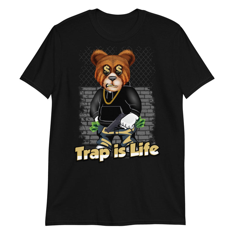 Trap Is Life Sneaker Tee AJ 1s Retro High Pollen photo