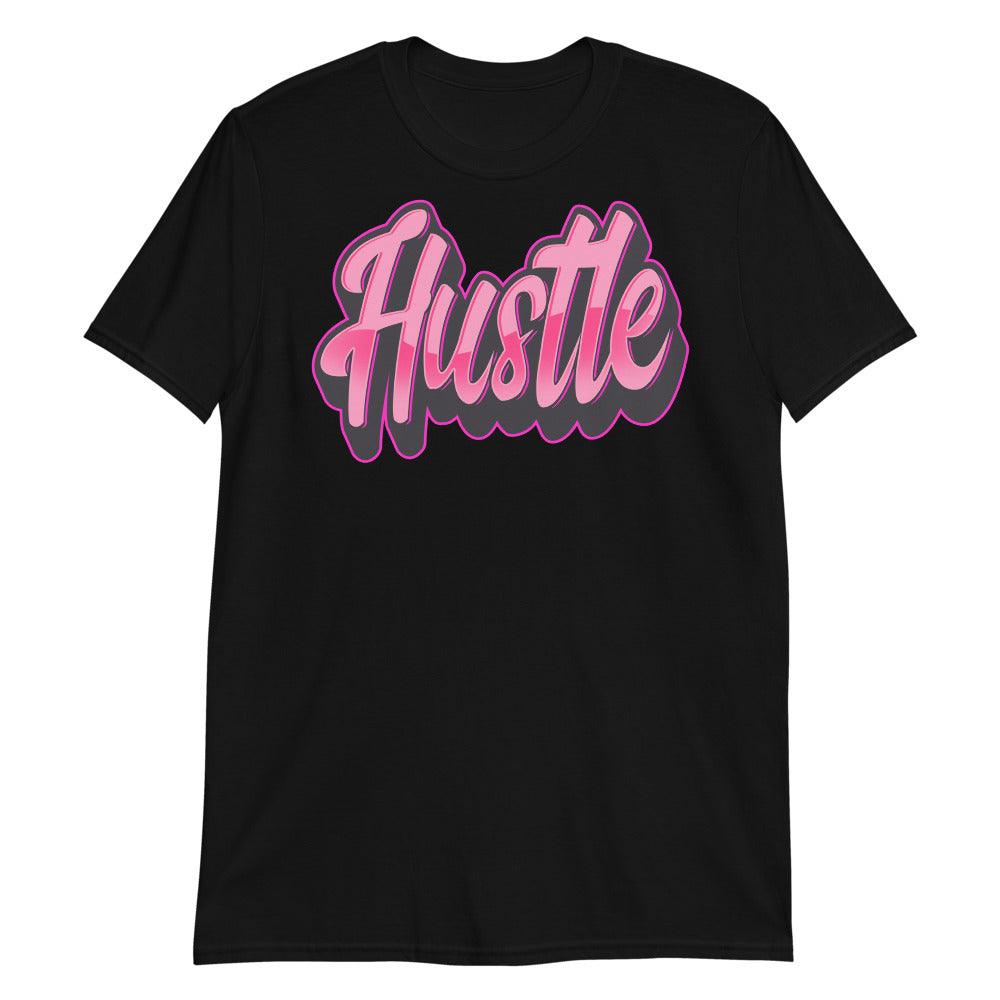 Hustle Shirt Jordan 14s Low Shocking Pink Sneakers photo