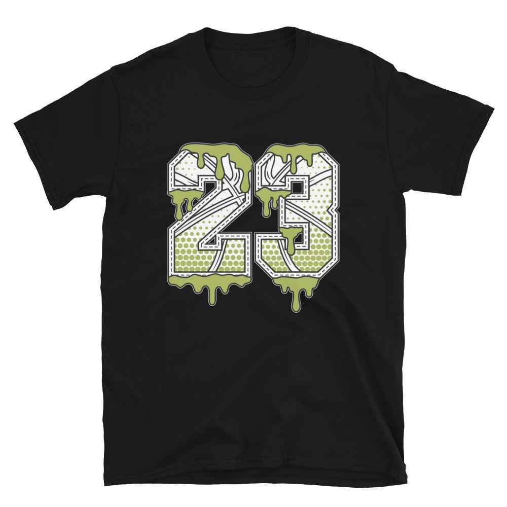 23 Drip Shirt Jordan 1s Low Snakeskin Vivid Green photo