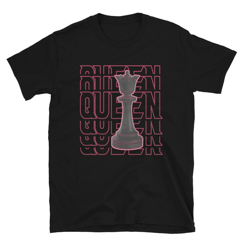 Black Queen Shirt AJ 1s Patent Leather Bred Air photo