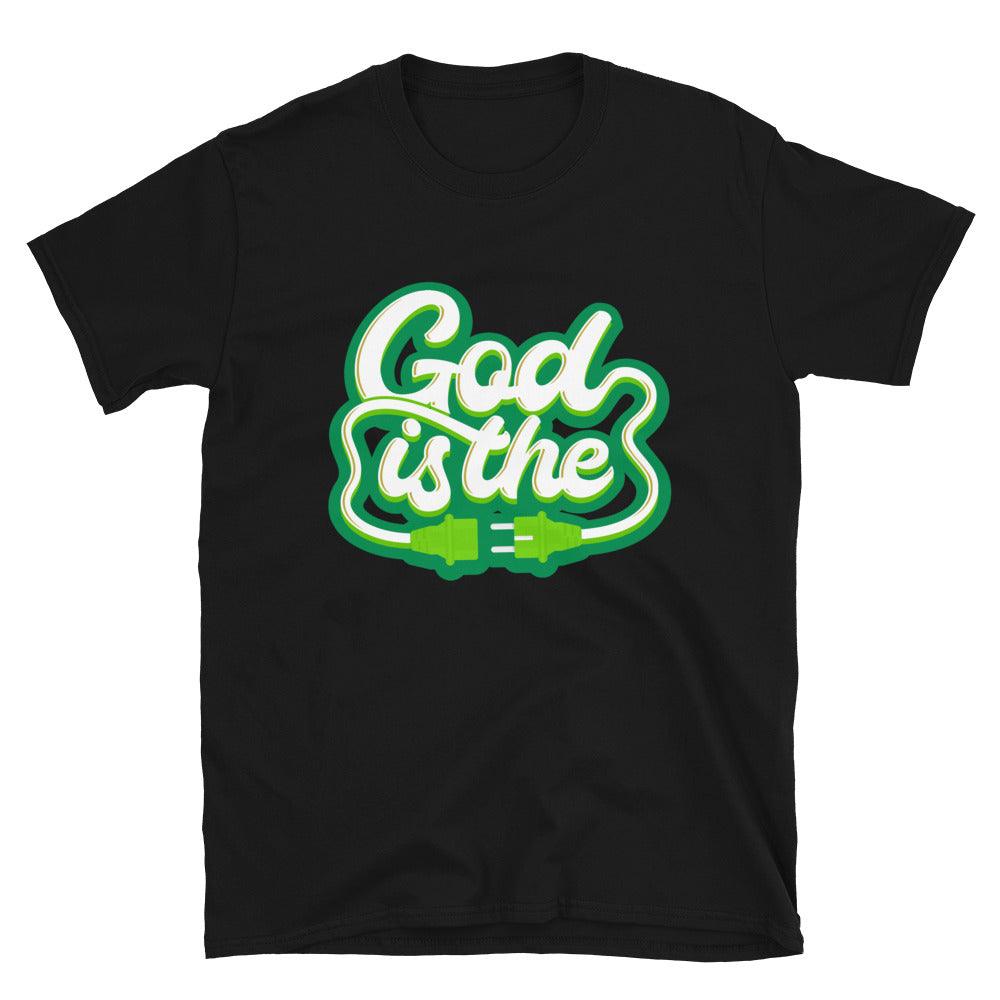 God Is The Plug Shirt Nike Air Max 90 St Patricks Day 2021 Sneakers photo