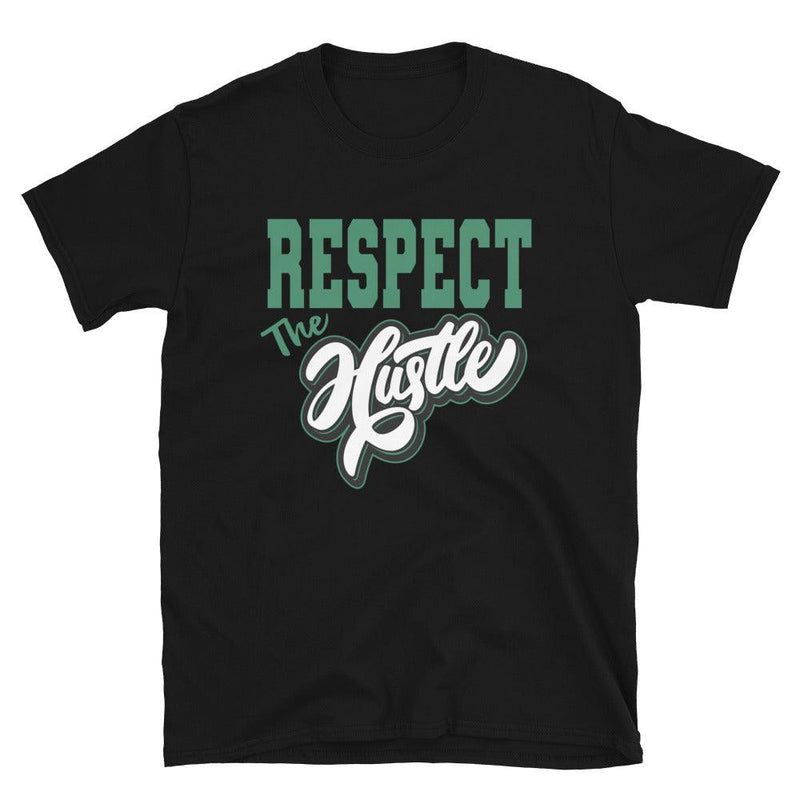 Respect The Hustle Sneaker Tee AJ 13s Lucky Green photo