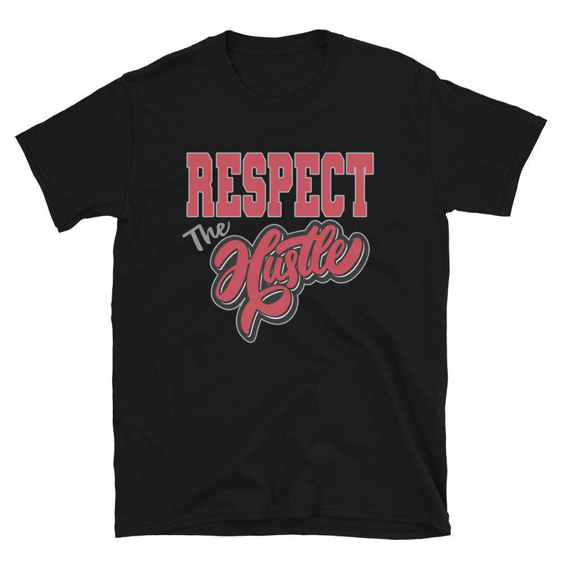 Respect The Hustle Sneaker Tee AJ 5 Retro Raging Bull 2021 photo