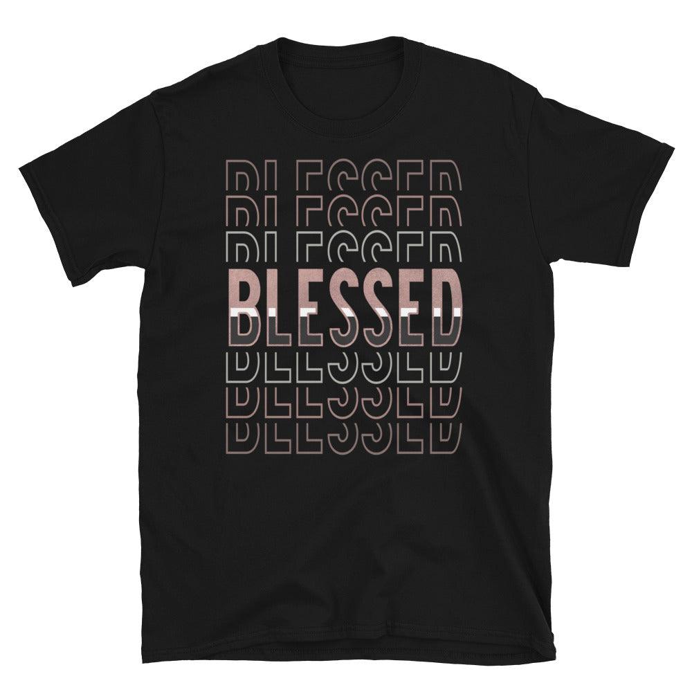 Black Blessed Shirt AJ 1s Patina photo