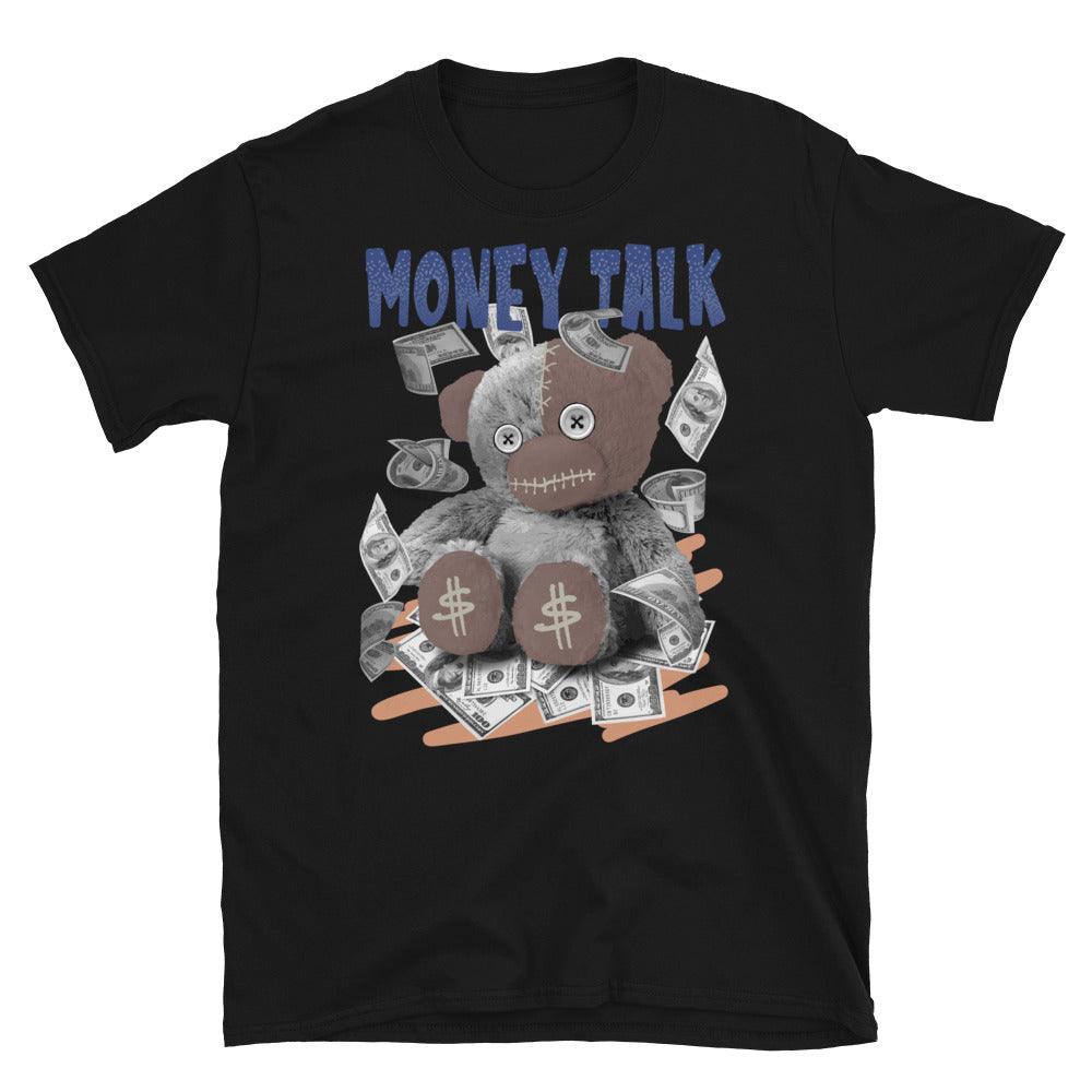 Black Money Talk Shirt Yeezy Enflame 500s photo