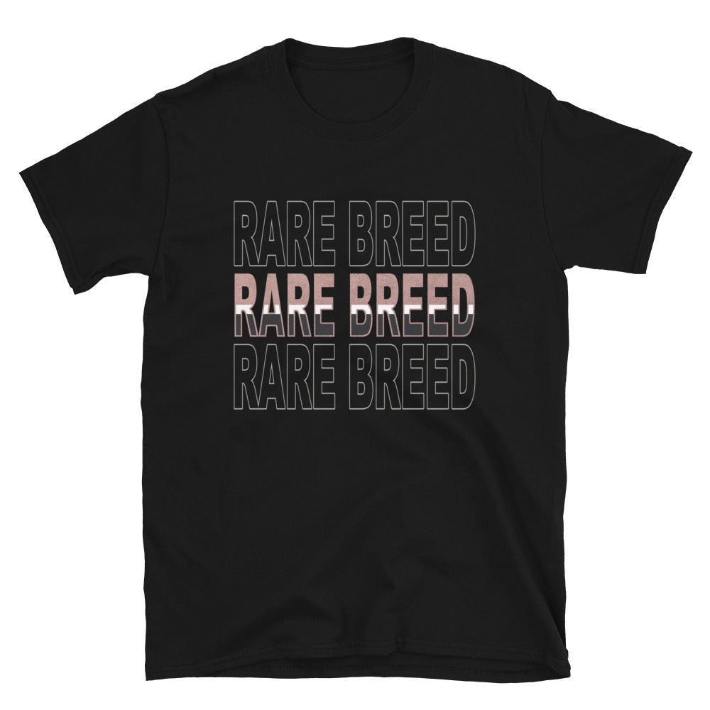 Black Rare Breed Shirt AJ 1s Patina photo