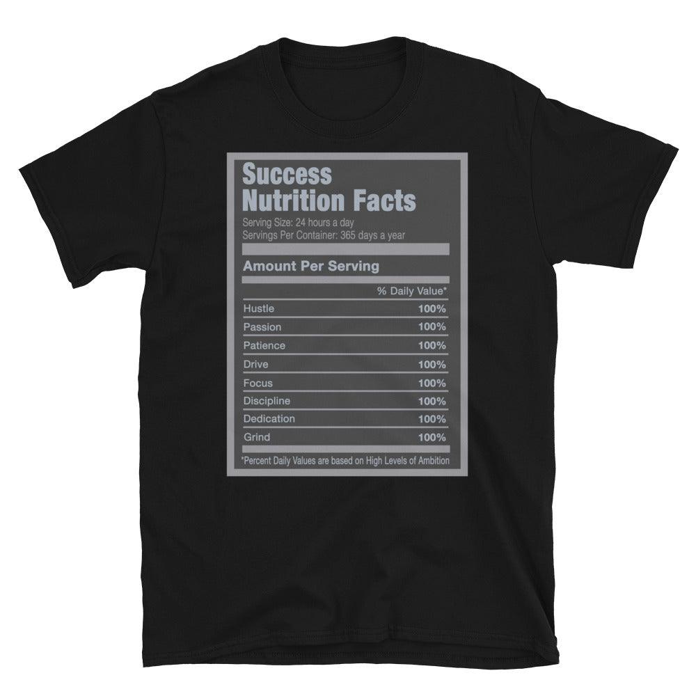 Black Success Nutrition Shirt Air Jordan 6 Retro Chrome photo