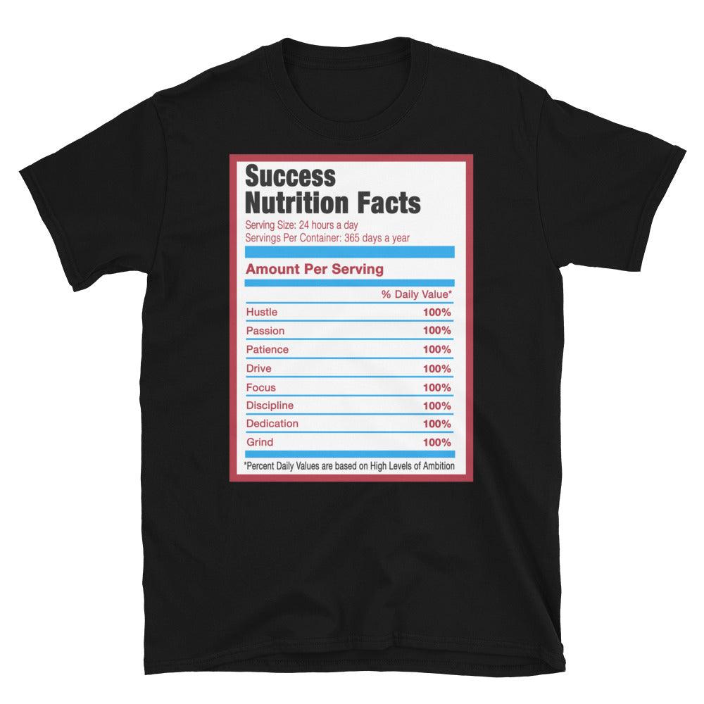 Black Success Nutrition Shirt AJ 1 Retro Fearless photo