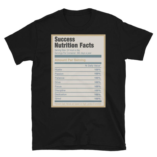 Black Success Nutrition Facts Shirt Yeezy 700 V3 Kyanite photo
