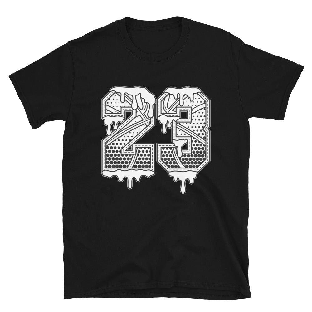 Number 23 Ball Shirt Nike Dunk Low Essential Black Paisley photo