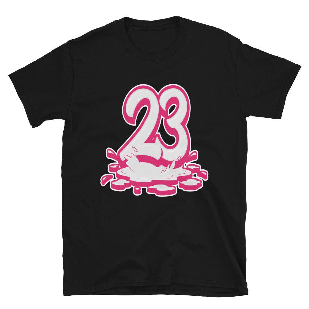 Black 23 Melting Shirt Nike Dunk High Pink Prime photo